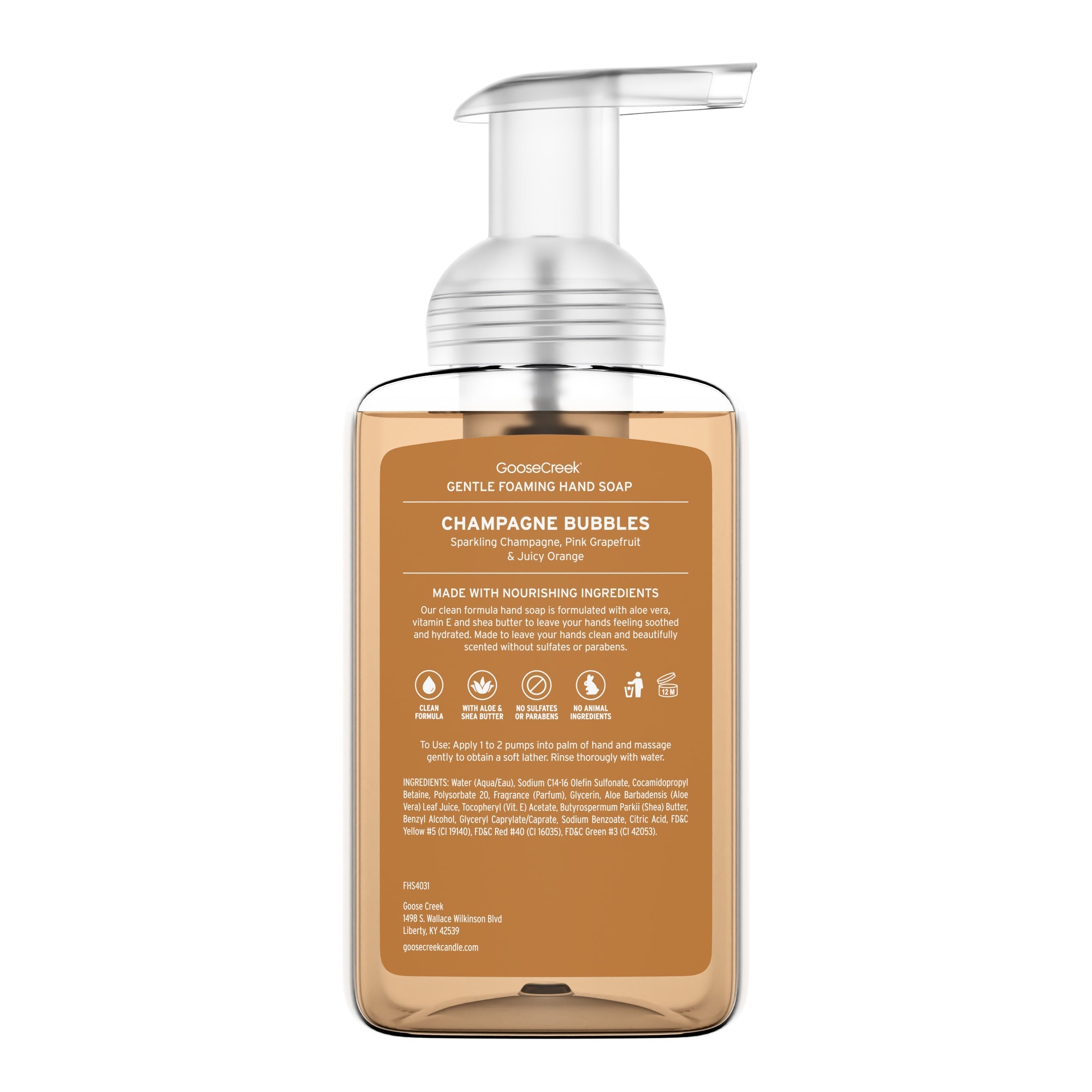 Champagne Bubbles Lush Foaming Hand Soap